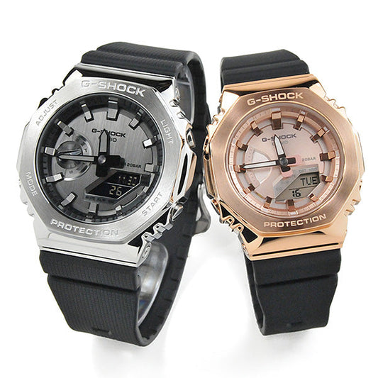 ペアウォッチ ジーショック Gショック & ベビーG G-shock Baby-G gm-2100-1ajf-gm-s2100pg-1a4jf 52,0