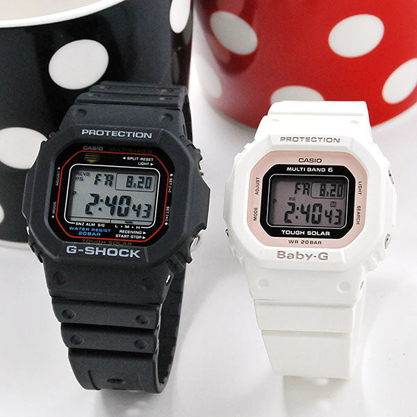 ペアウォッチ ジーショック デジタルペア G-shock & Baby-G GW-M5610U-1JF-BGD-5000U-7DJF 38,0