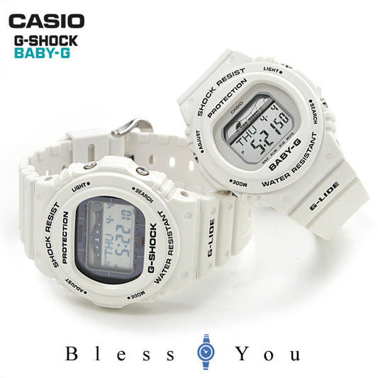 ペアウォッチ ジーショック G－SHOCK/BABY-G デジタル GWX-5700CS-7JF-BLX-570-7JF 31.5 タイドグラフ機能付 G-LIDE [201904new]