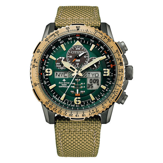 CITIZEN PROMASTER シチズン エコドライブ 電波 腕時計 メンズ プロマスター  JY8074-11X 77.0