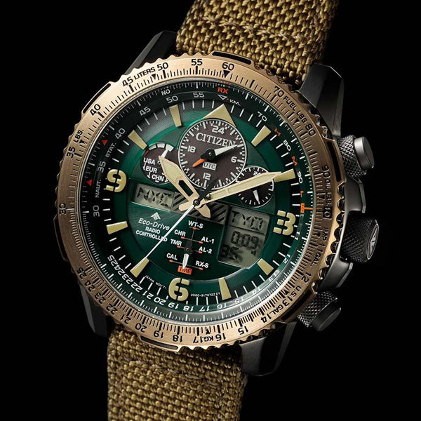 CITIZEN PROMASTER シチズン エコドライブ 電波 腕時計 メンズ プロマスター  JY8074-11X 77.0