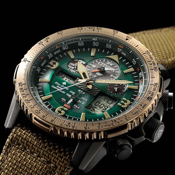 CITIZEN PROMASTER シチズン エコドライブ 電波 腕時計 メンズ プロマスター  JY8074-11X 77.0