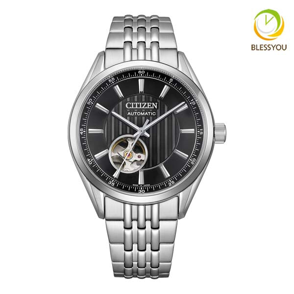 CITIZEN COLLECTION クラシックオープンハート 自動巻 腕時計 メンズ シチズンコレクション NH9110-90E 41,0 2023年11月