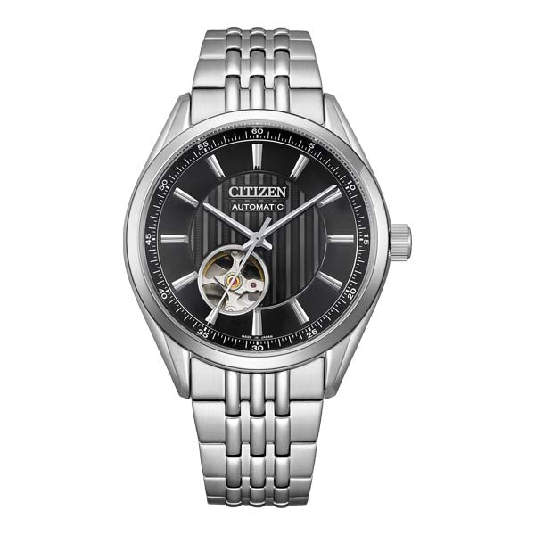 CITIZEN COLLECTION クラシックオープンハート 自動巻 腕時計 メンズ シチズンコレクション NH9110-90E 41,0 2023年11月