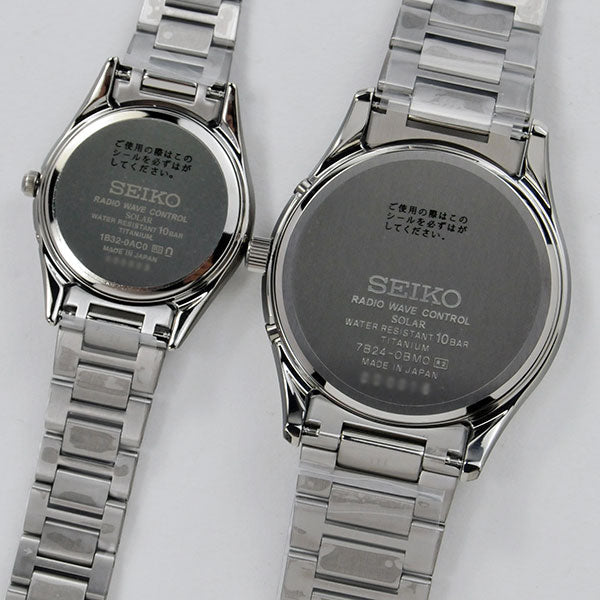 SEIKO DOLCE EXCELINE セイコー ソーラー電波 ペアウォッチ ドルチェ&エクセリーヌ SADZ185-SWCW145 200,0