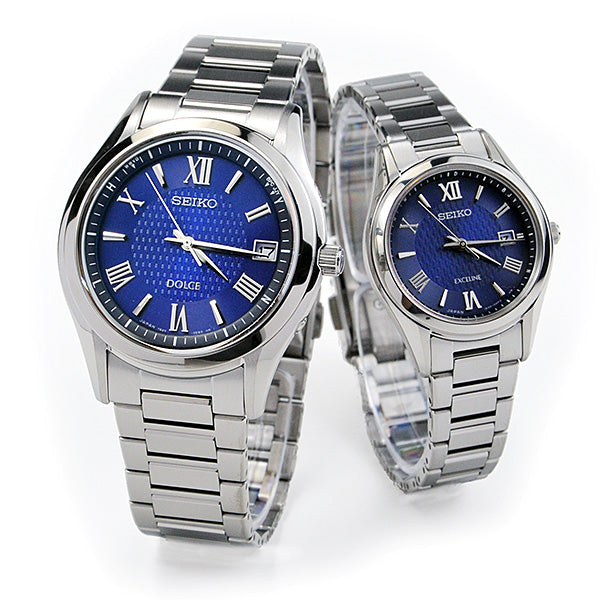 SEIKO DOLCE EXCELINE セイコー ソーラー電波 ペアウォッチ ドルチェ&エクセリーヌ SADZ197-SWCW147 200,0