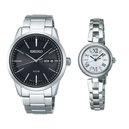 セイコー ペアウォッチ セイコーセレクション ソーラー SBPX063-SWFA151 48,0 SEIKO SELECTION 腕時計