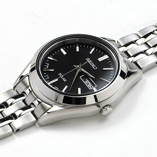 ペアウォッチ セイコー セレクション ソーラー black day date SEIKO SBPX083-STPX031 40,0